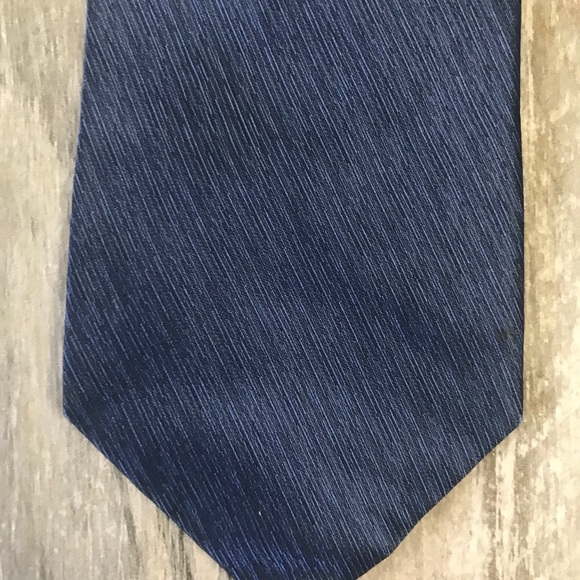 Shimmering Navy Tie - Picture 3 of 4